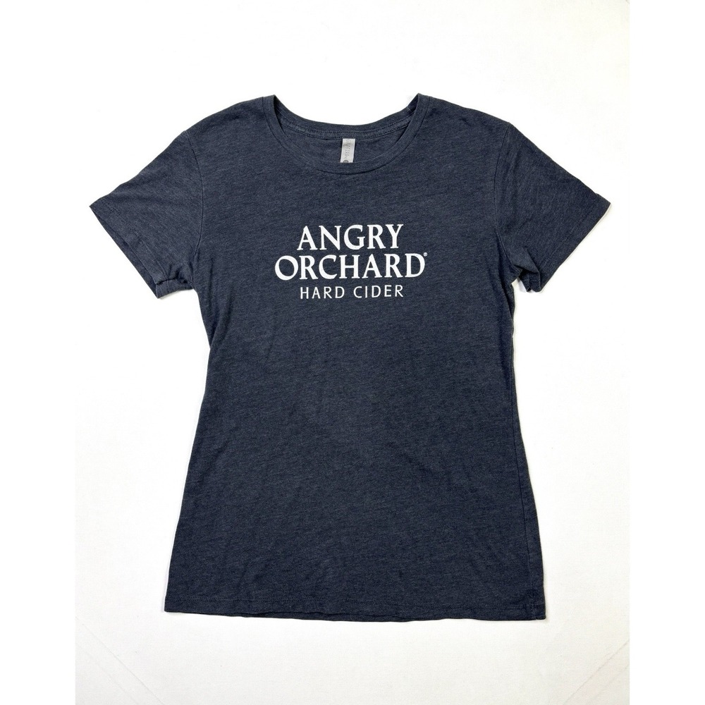 Angry Orchard Hard Cider T-Shirt Women's Large Heathered Next Level